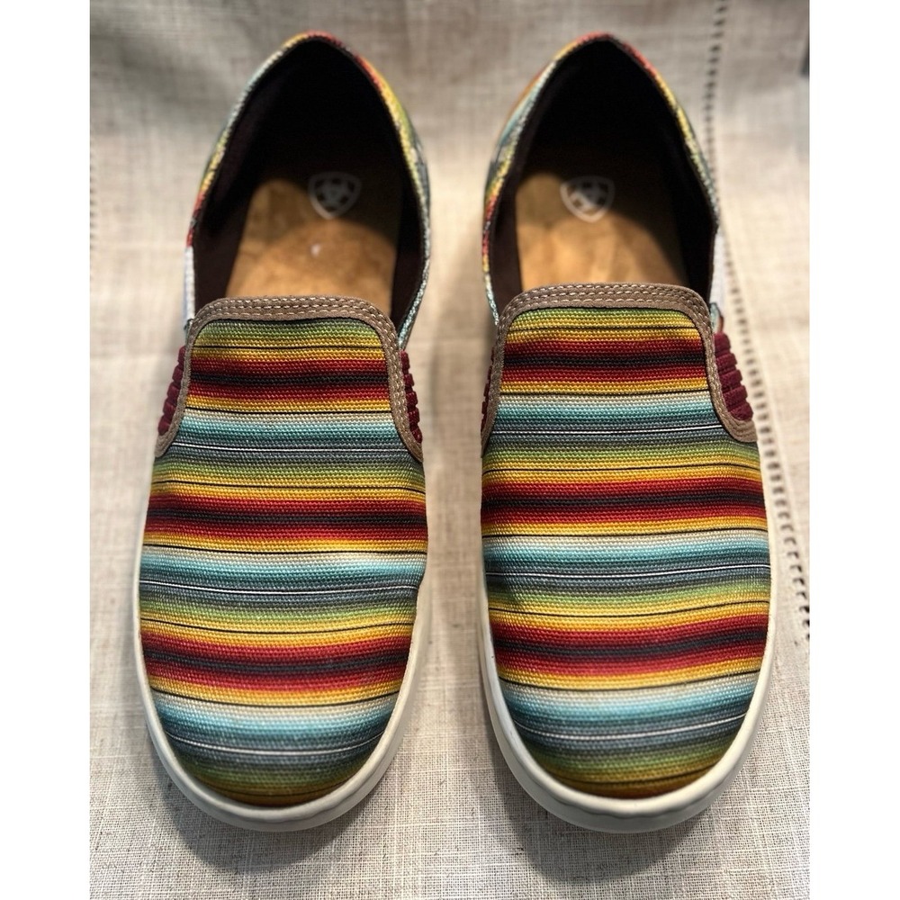 Ariat Women's Ryder Old Muted Serape Slip On Shoe Size 9